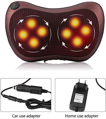 Electronic Neck & Full Body Massager Cushion/Pillow with Heat