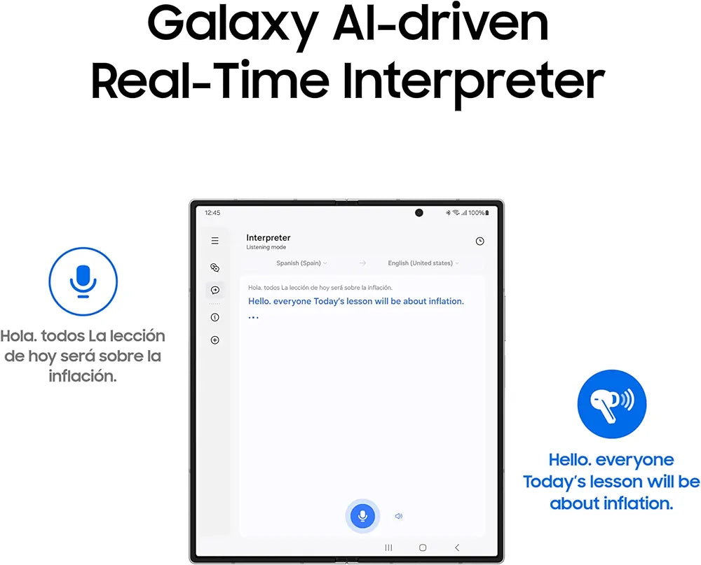Samsung Galaxy Buds 3 Pro (Black) with Galaxy AI | Adaptive ANC | Real-time Interpreter | 24-bit Hi-Fi Audio | Up to 37H Battery | IP57