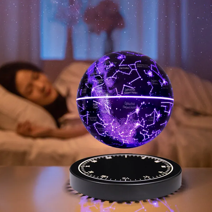 Galox Levitating Star magnetic Lamp, LED Table Lamp, Levitate & Rotate in Air, Floating Night Light, Touch Control New 2025