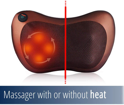Electronic Neck & Full Body Massager Cushion/Pillow with Heat