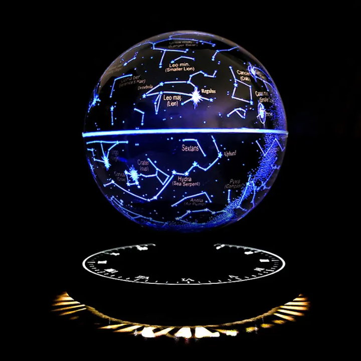Galox Levitating Star magnetic Lamp, LED Table Lamp, Levitate & Rotate in Air, Floating Night Light, Touch Control New 2025