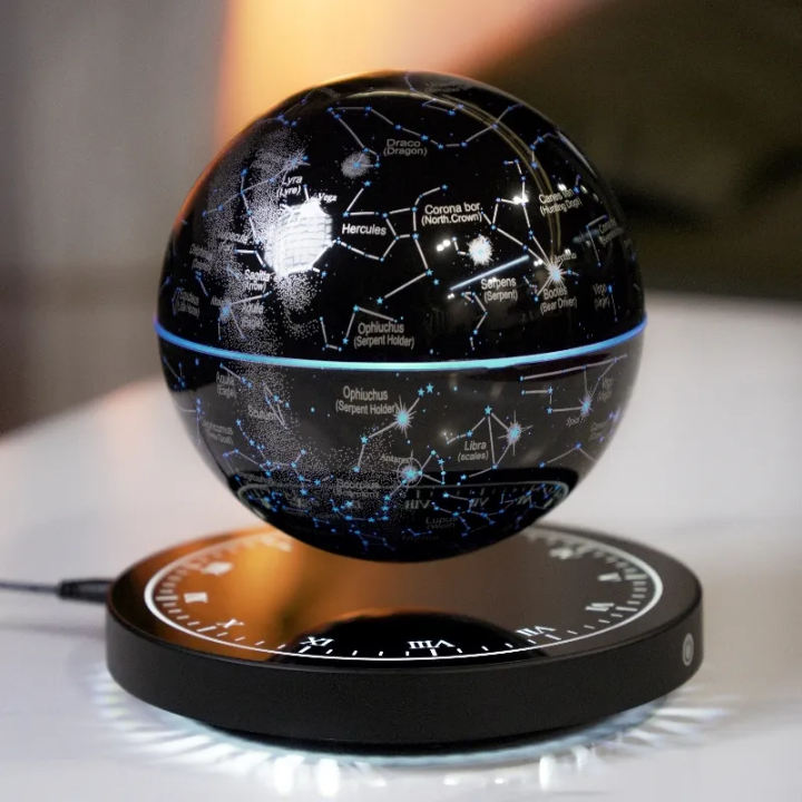 Galox Levitating Star magnetic Lamp, LED Table Lamp, Levitate & Rotate in Air, Floating Night Light, Touch Control New 2025