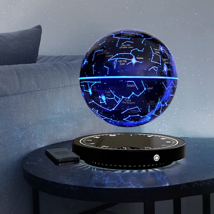 Galox Levitating Star magnetic Lamp, LED Table Lamp, Levitate & Rotate in Air, Floating Night Light, Touch Control New 2025